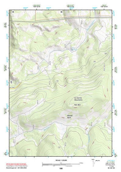 38106SW Page 108 Saguache Topo Preview 1