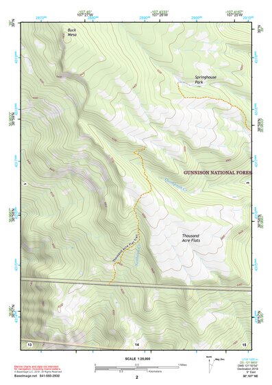 38107NE Page 2 Paonia Topo Preview 1