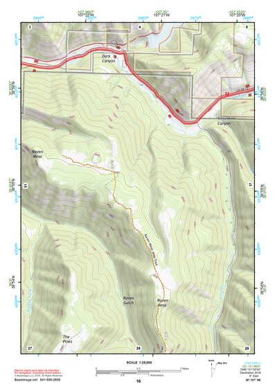38107NE Page 16 Paonia Topo Preview 1