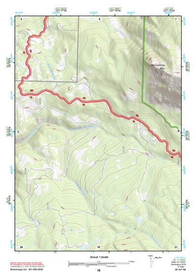 38107NE Page 18 Paonia Topo Preview 1
