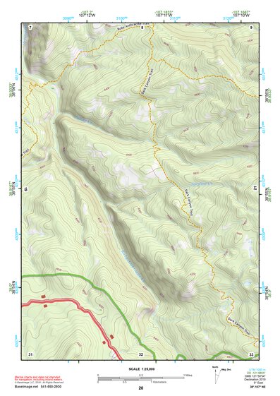 38107NE Page 20 Paonia Topo Preview 1