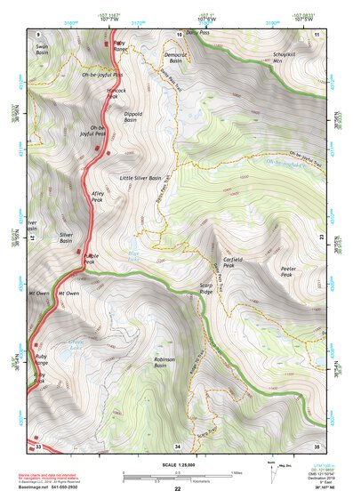 38107NE Page 22 Paonia Topo Preview 1