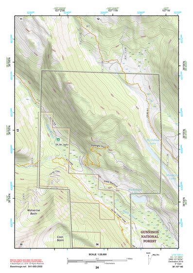 38107NE Page 24 Paonia Topo Preview 1