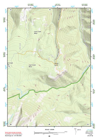 38107NE Page 28 Paonia Topo Preview 1