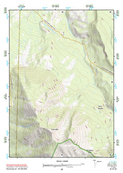 38107NE Page 37 Paonia Topo Preview 1