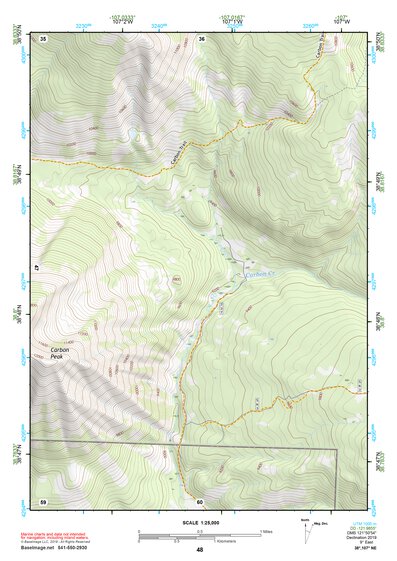 38107NE Page 48 Paonia Topo Preview 1