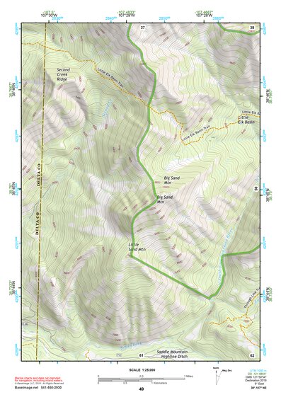 38107NE Page 49 Paonia Topo Preview 1