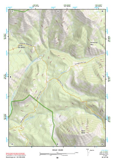 38107NE Page 50 Paonia Topo Preview 1