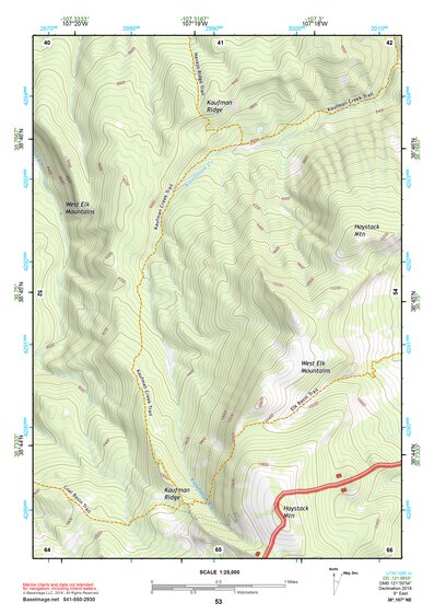 38107NE Page 53 Paonia Topo Preview 1