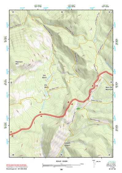 38107NE Page 54 Paonia Topo Preview 1