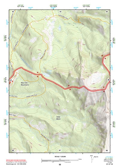 38107NE Page 55 Paonia Topo Preview 1