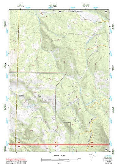 38107NE Page 61 Paonia Topo Preview 1