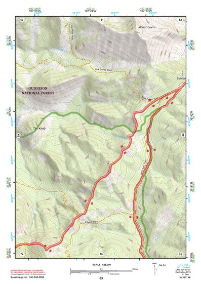 38107NE Page 63 Paonia Topo Preview 1