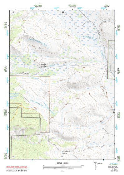 38107NE Page 72 Paonia Topo Preview 1
