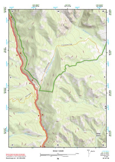 38107NE Page 76 Paonia Topo Preview 1