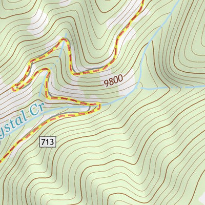 38107NE Page 87 Paonia Topo Preview 3