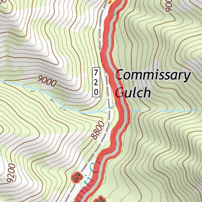 38107NE Page 88 Paonia Topo Preview 3