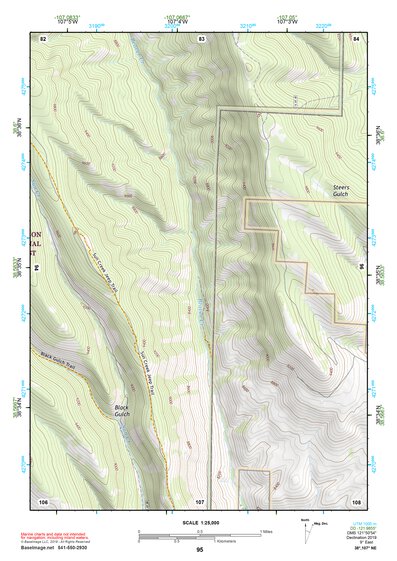 38107NE Page 95 Paonia Topo Preview 1