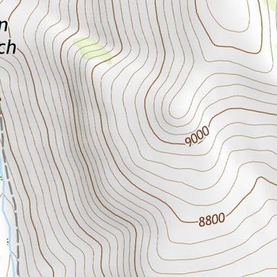 38107NE Page 106 Paonia Topo Preview 2