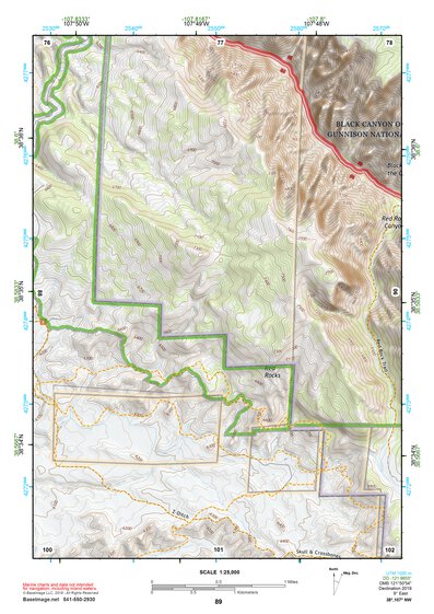 38107NW Page 89 Paonia Topo Preview 1