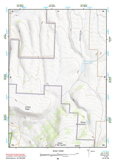 38107NW Page 93 Paonia Topo Preview 1