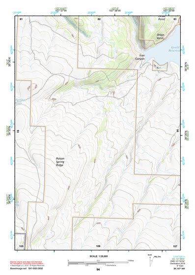 38107NW Page 94 Paonia Topo Preview 1