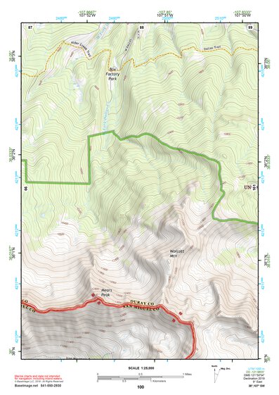 38107SW Page 100 Montrose Topo Preview 1