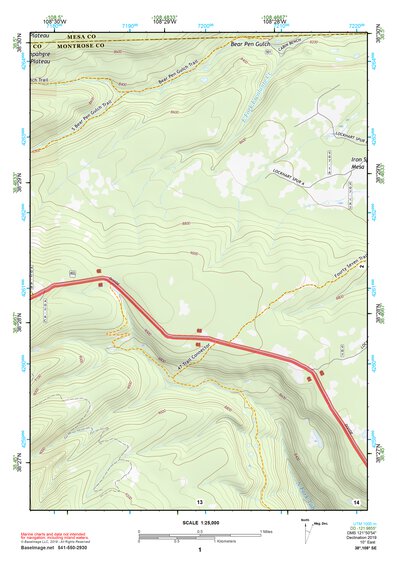 38108SE Page 1 Nucla Topo Preview 1