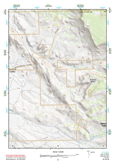 38109SE Page 3 La Sal Topo Preview 1