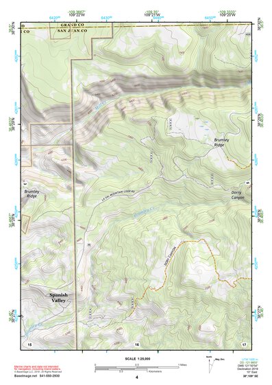 38109SE Page 4 La Sal Topo Preview 1