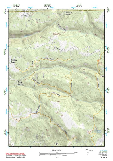 38109SE Page 5 La Sal Topo Preview 1