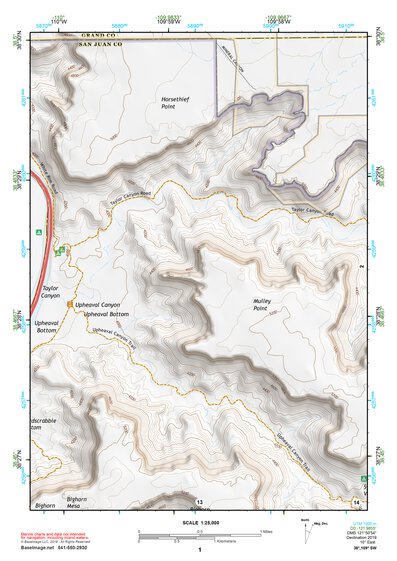 38109SW Page 1 La Sal Topo Preview 1