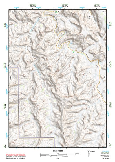 38109SW Page 102 La Sal Topo Preview 1