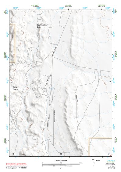38110NE Page 4 San Rafael Desert Topo Preview 1