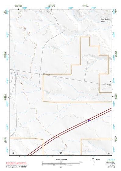 38110NE Page 5 San Rafael Desert Topo Preview 1