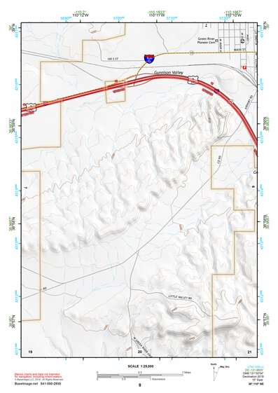 38110NE Page 8 San Rafael Desert Topo Preview 1