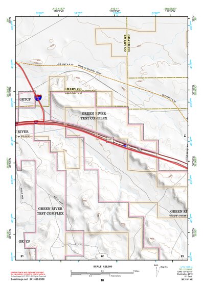 38110NE Page 10 San Rafael Desert Topo Preview 1