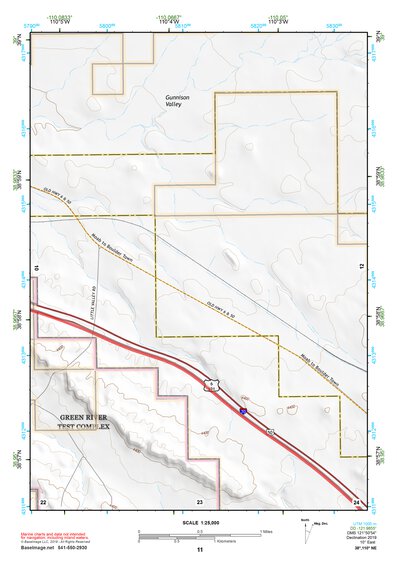 38110NE Page 11 San Rafael Desert Topo Preview 1