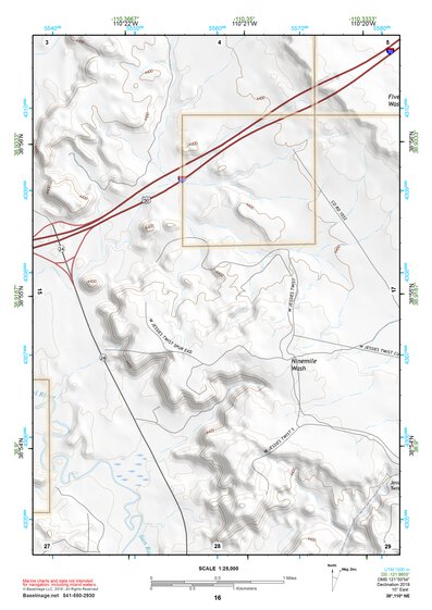38110NE Page 16 San Rafael Desert Topo Preview 1