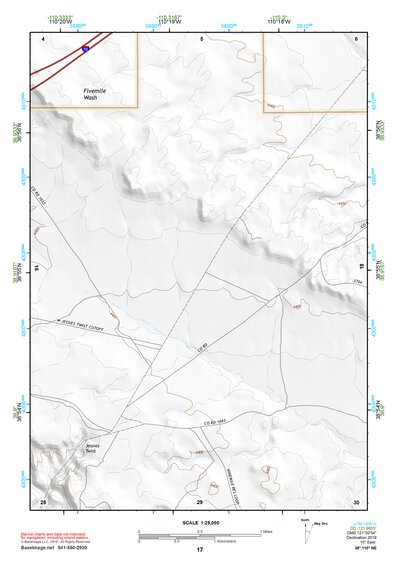 38110NE Page 17 San Rafael Desert Topo Preview 1