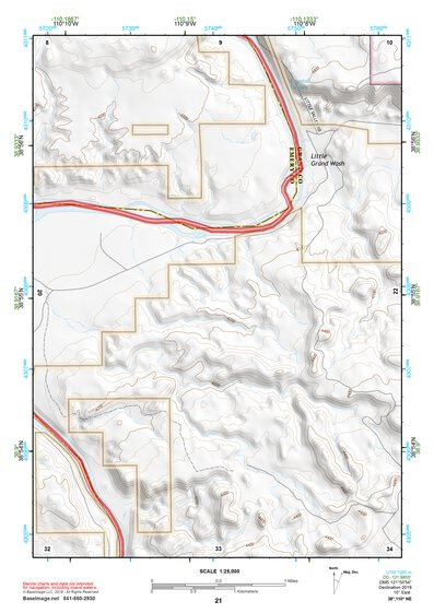 38110NE Page 21 San Rafael Desert Topo Preview 1