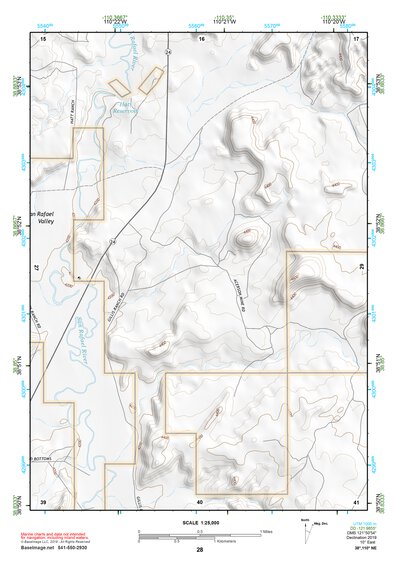 38110NE Page 28 San Rafael Desert Topo Preview 1