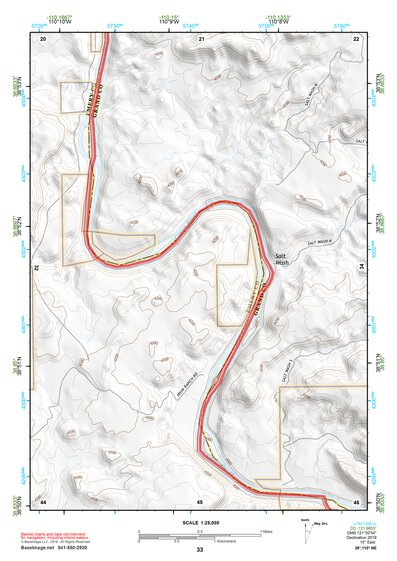 38110NE Page 33 San Rafael Desert Topo Preview 1