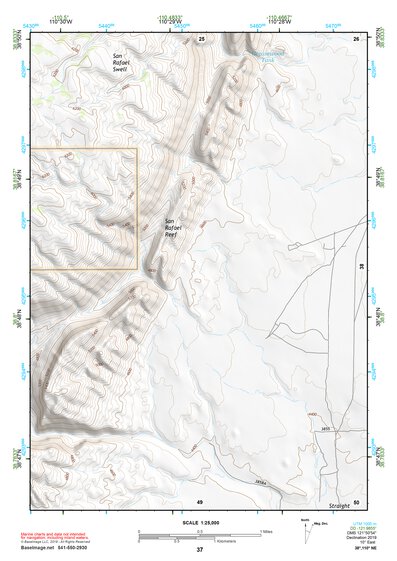 38110NE Page 37 San Rafael Desert Topo Preview 1