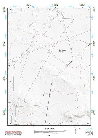 38110NE Page 38 San Rafael Desert Topo Preview 1