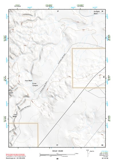 38110NE Page 49 San Rafael Desert Topo Preview 1