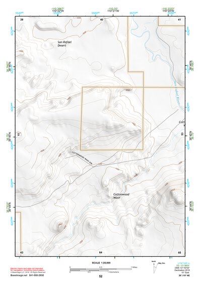 38110NE Page 52 San Rafael Desert Topo Preview 1