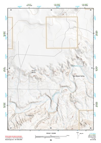 38110NE Page 56 San Rafael Desert Topo Preview 1