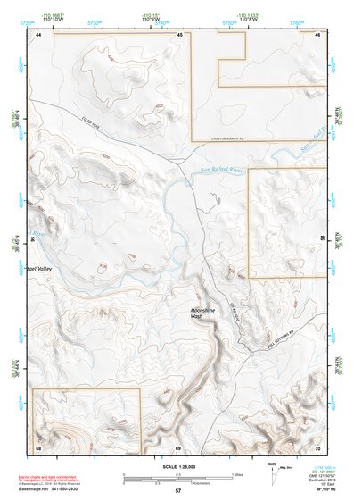 38110NE Page 57 San Rafael Desert Topo Preview 1