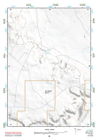 38110NE Page 62 San Rafael Desert Topo Preview 1